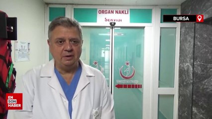 Bursa'da oğlunun böbreği ile hayata tutundu