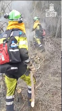 Unas 3200 personas han sido evacuadas tras la reactivación del incendio forestal de Tenerife
