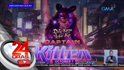 Jillian Ward, gaganap bilang "Captain Kitten" sa pagbabalik ng “Daig Kayo ng Lola Ko" tuwing Sabado | 24 Oras