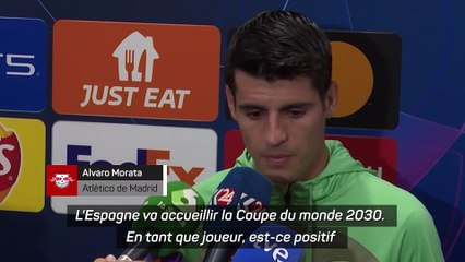 Morata n'est pas contre un Mondial sur trois continents