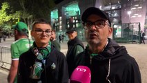 La réaction des supporters après la nouvelle victoire des Verts