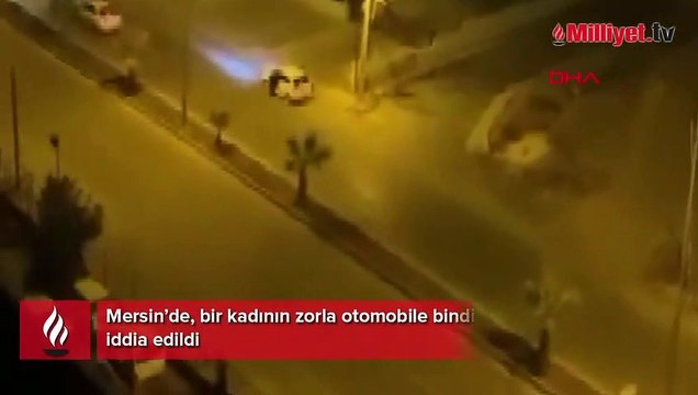 Ekipler alarma geçti! Kadını zorla otomobile bindirip kaçırdı