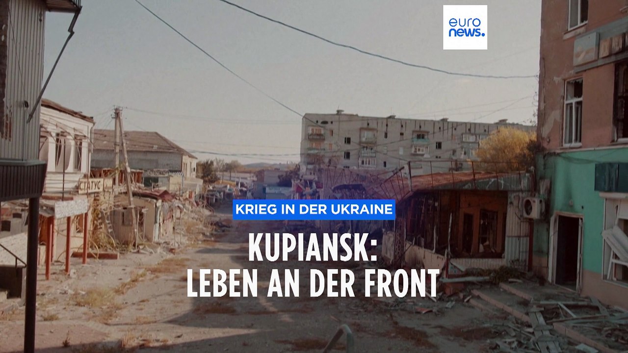 Ukraine: Trotz Evakuierungsanordnung wollen einige Menschen Kupiansk nicht verlassen.