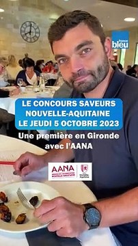 Le concours Saveurs Nouvelle-Aquitaine le 5 octobre 2023
