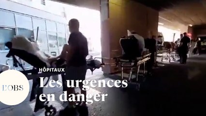 Скачать видео: Urgences : les images qui témoignent de la crise de l'hôpital en France