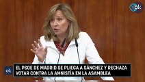 El PSOE de Madrid se pliega a Sánchez y rechaza votar contra la amnistía en la Asamblea