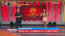Tras la salida de MasterChef, Pedro visitó La Revista