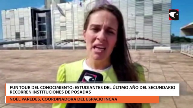 Fun Tour del Conocimiento estudiantes del último año del secundario recorren instituciones de posadas