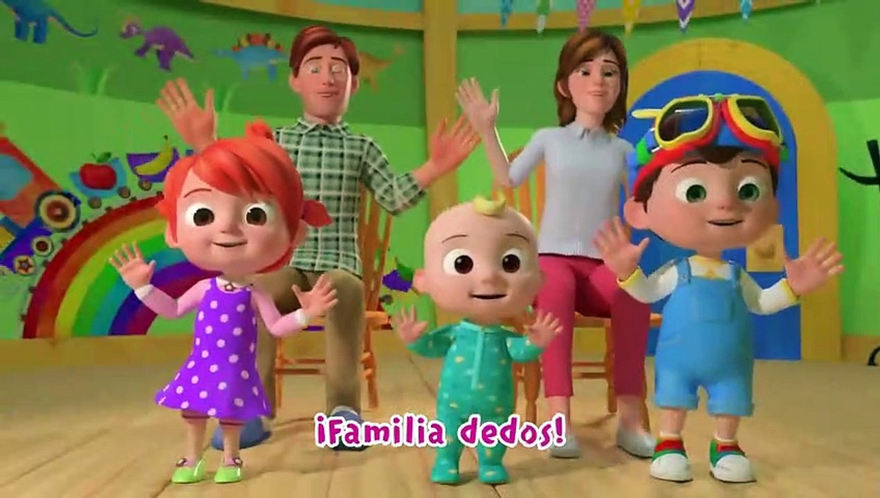 Familia dedos - Canciones Infantiles - Caricatu...
