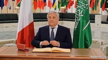 Tajani in missione a Riad annuncia visita di Meloni e altri ministri