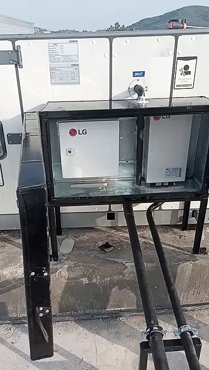 LG /  DX  AHU Unit copper piping & EEV Installation complete Work
