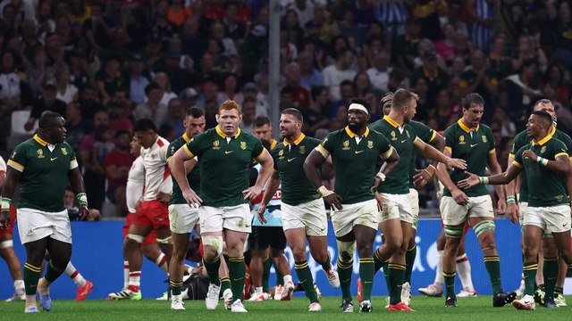 Coupe du monde de rugby : l’Afrique du Sud sans hymne ni drapeau en quarts de finale ?