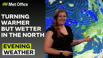 05/10/23 – Feeling warmer. More rain in the north – Evening Weather Forecast UK – Met Office Weather