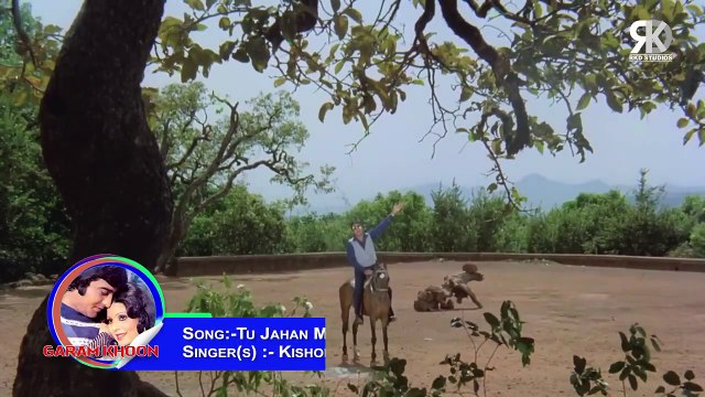 Tu Jahan Main Wahan / Kishore Kumar / Garam Khoon 1980 Songs _