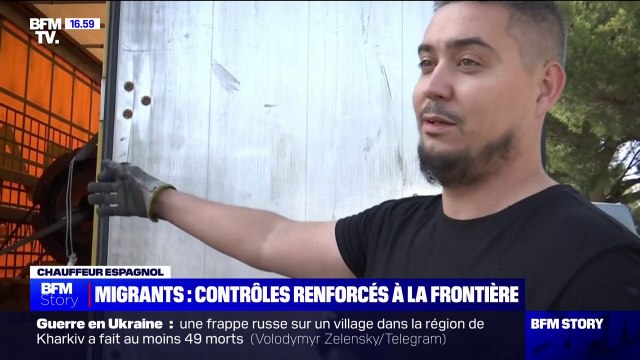 Quand je suis en train de dormir, ils ouvrent la porte et se mettent à l'intérieur : À la frontière entre l'Italie et la France, les conducteurs de poids lourds sont confrontés aux passagers clandestins