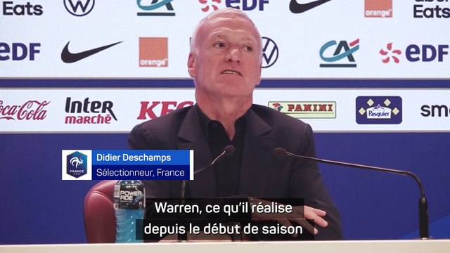 Deschamps : Zaïre-Emery est en capacité d'être dans cette liste