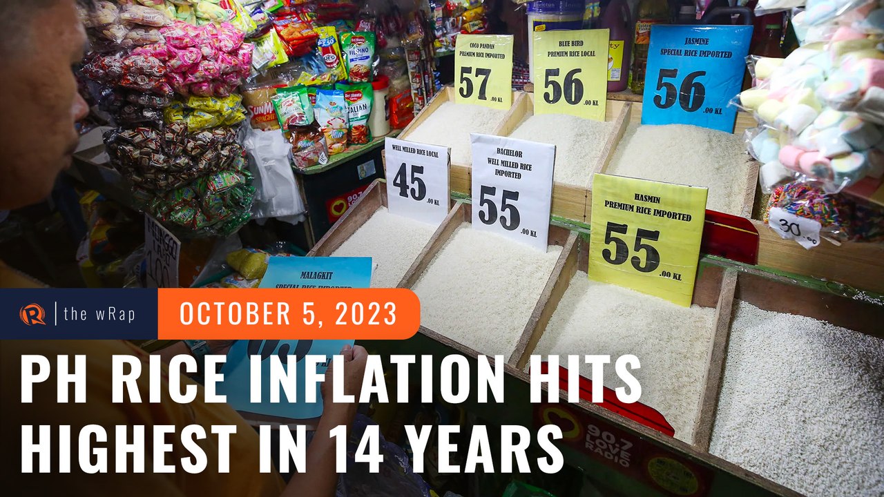 Even with price caps, rice inflation skyrockets to 14-year high in September
