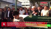 Kazada ölen Irmak'a veda! Arkadaşları gözyaşlarına boğuldu