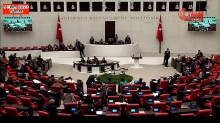 Saadet Partisi'nden Meclis'te yer protestosu
