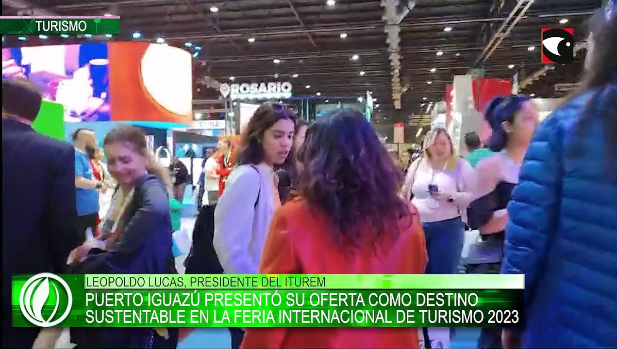 Puerto Iguazú presentó su oferta como destino sustentable en la Feria Internacional de Turismo 2023