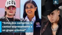 Alcaldesa de Tijuana pide investigar a Peso Pluma y Fuerza Regida por lavado de dinero