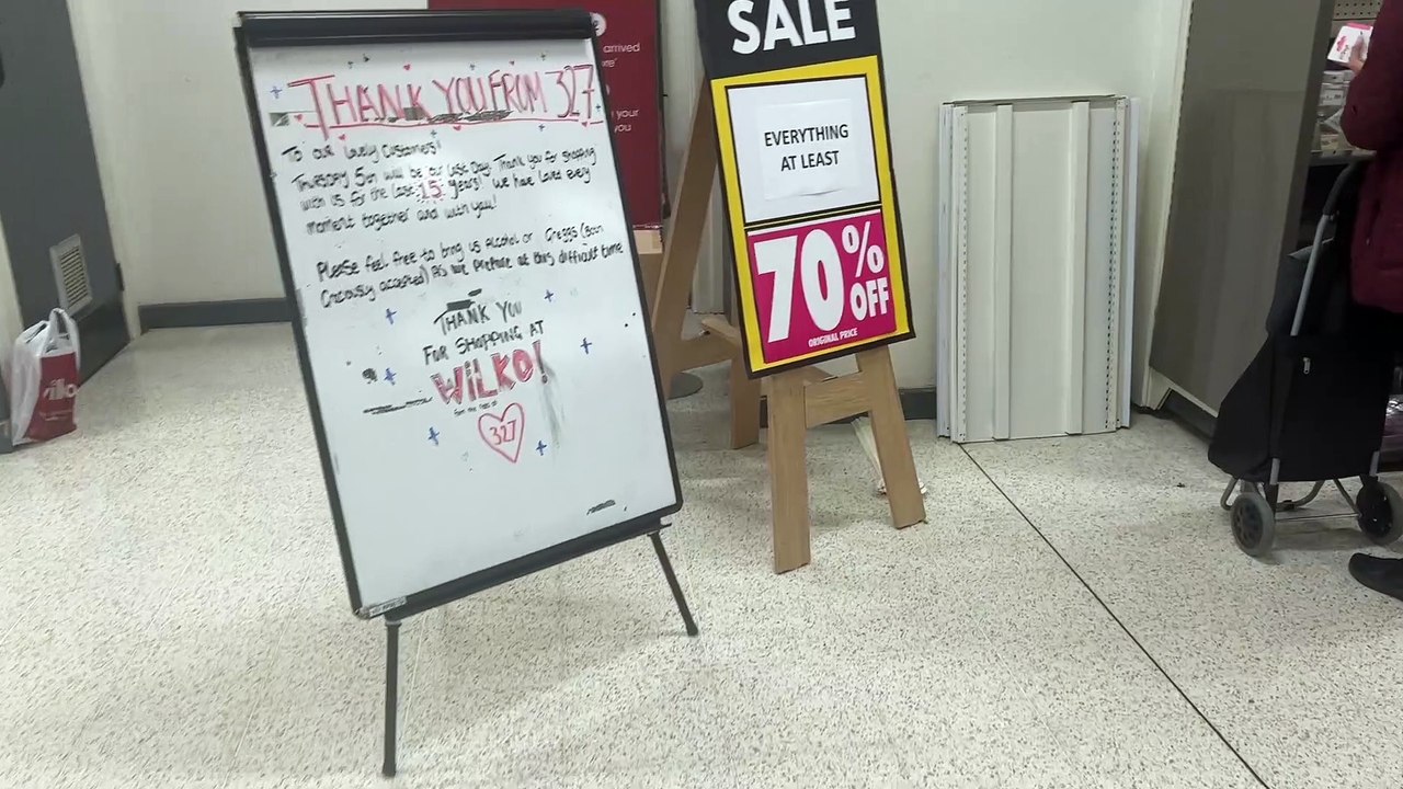 A final look inside Sittingbourne's Wilko
