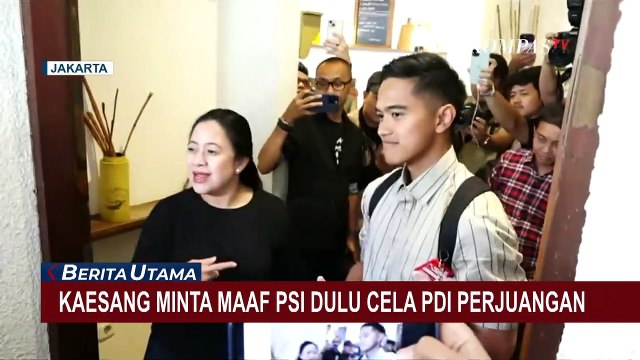 Bertemu dengan Puan Maharani, Kaesang Meminta Maaf Atas Sikap PSI yang Pernah Mencela PDI-P