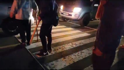 Manifestantes vigilan los ingresos principales de Totonicapán