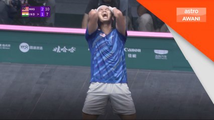 Kem skuasy terus cemerlang, Eain Yow sumbang emas