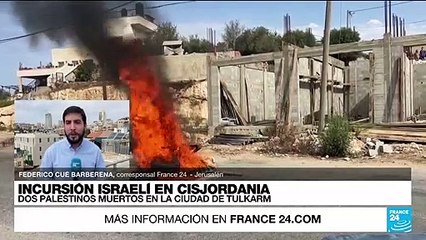 Download Video: Informe desde Jerusalén: dos palestinos muertos y cinco oficiales israelíes heridos en Tulkarem