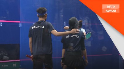 Syafiq-Aifa bawa pulang perak beregu campuran skuasy