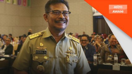 Menteri Pertanian Indonesia, Syahrul Yasin Limpo letak jawatan