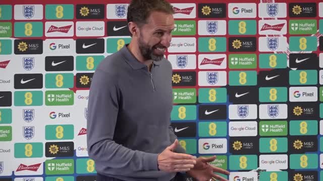 Southgate talks Saka, Watkins, Sterling and more...