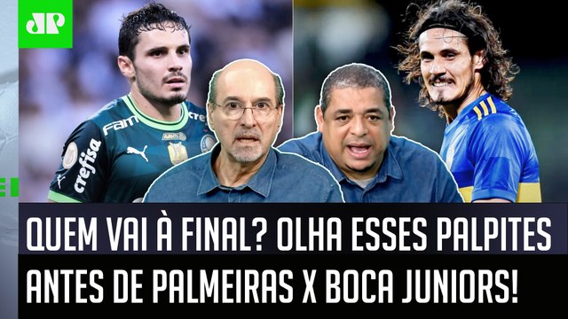 EU TE FALO! Pra mim, o Palmeiras contra o Boca Juniors hoje vai... OLHA os PALPITES pra SEMIFINAL!