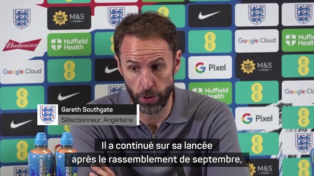 Southgate : Bellingham relève tous les défis