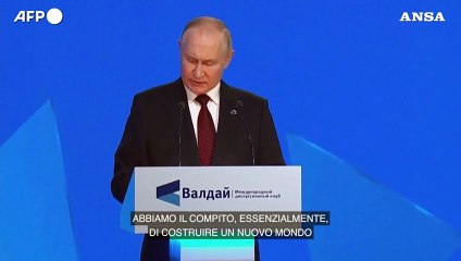 Putin: La Nostra Missione per Costruire un Nuovo Mondo 🌍