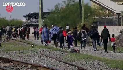 Perjalanan Berisiko Warga Meksiko Menuju Perbatasan AS