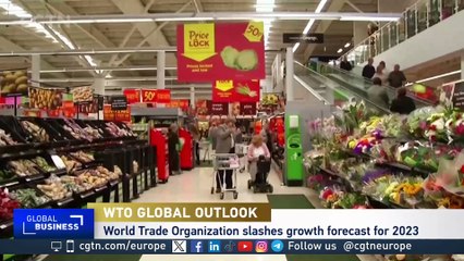 The World Trade Organization slashes its growth forecast