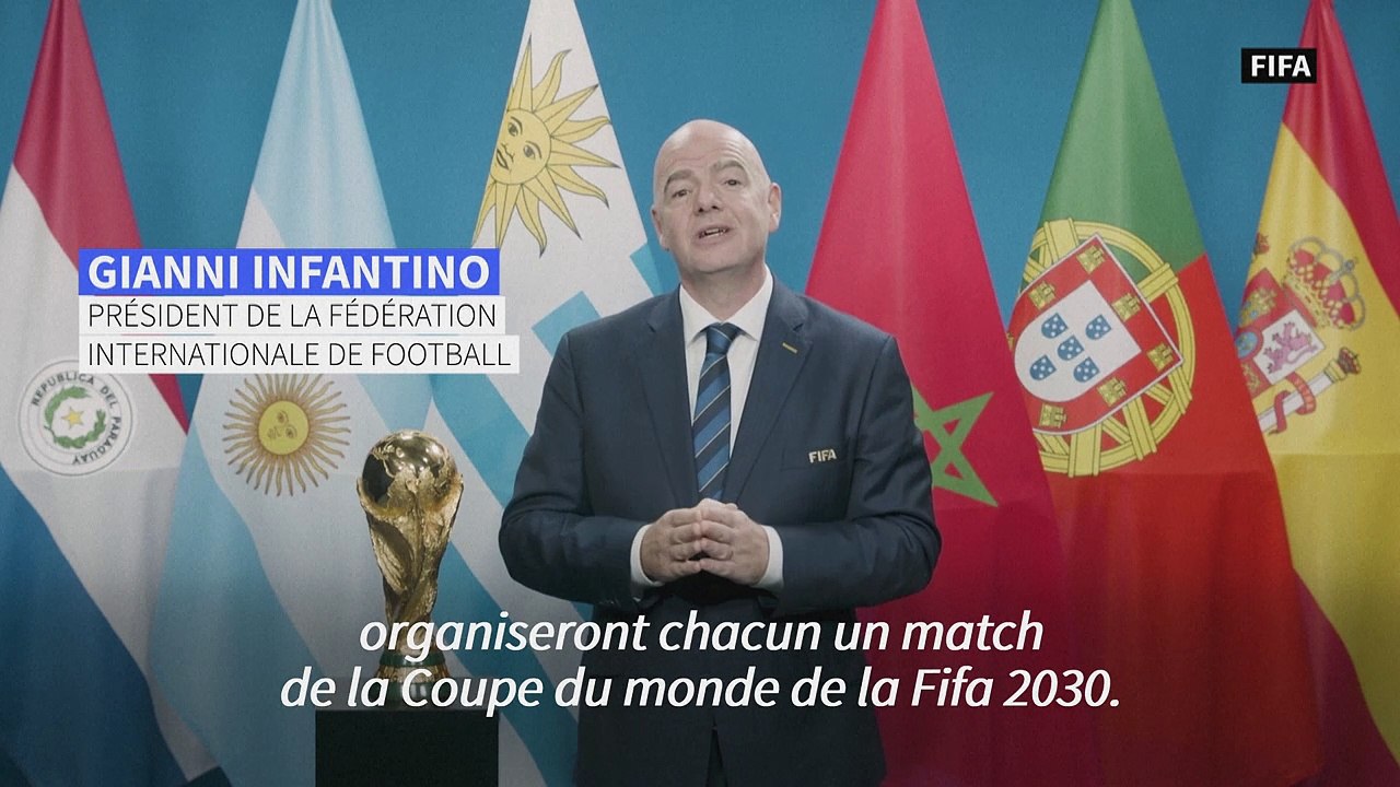Foot: accord Europe-Afrique-Amérique du Sud pour co-organiser le Mondial-2030