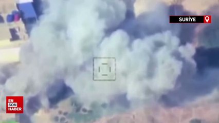 MİT, Suriye’de PKK/YPG askeri tesislerini hedef aldı