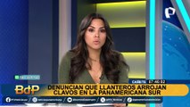 Cañete: denuncian que llanteros lanzan clavos para dañar neumáticos en la Panamericana Sur