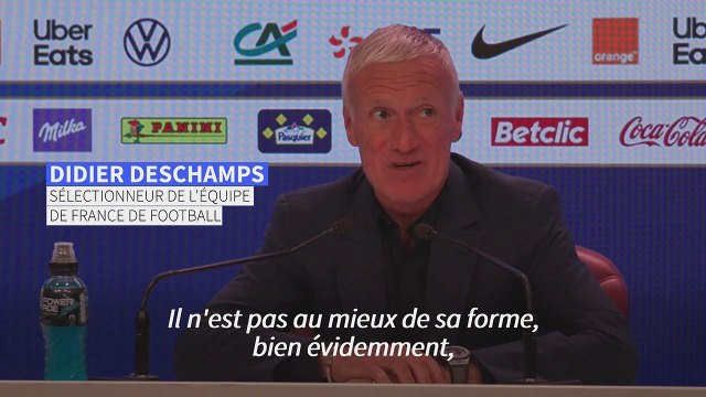 Football: Mbappé pas au mieux de sa forme , admet Deschamps
