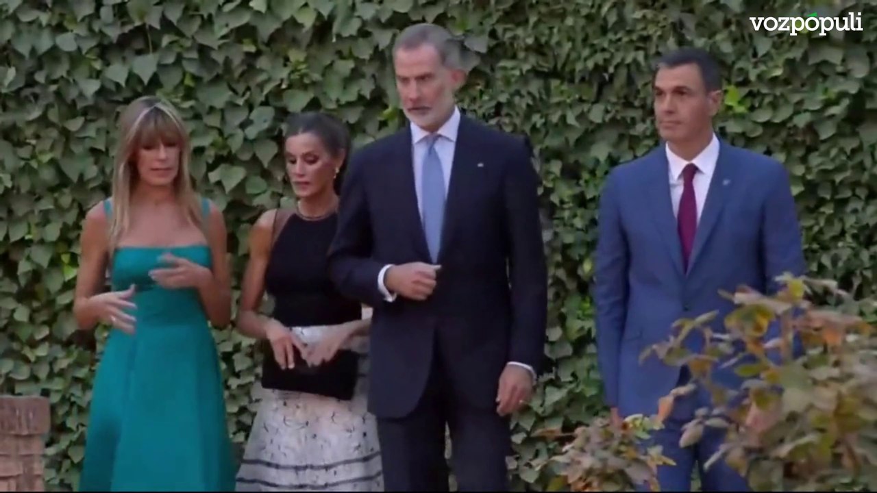 Así han llegado los Reyes a la recepción de líderes de la UE en La Alhambra de Granada