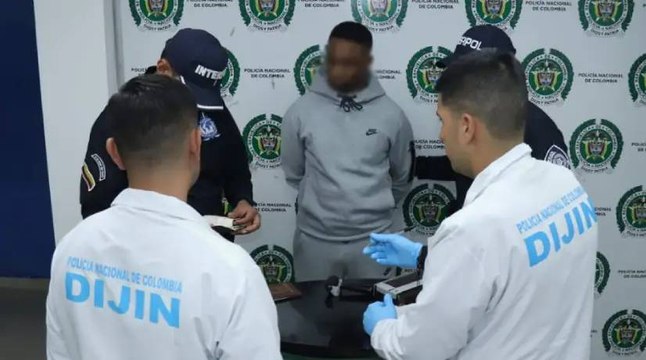'Mbappé' fue detenido por autoridades colombianas en El Dorado por narco