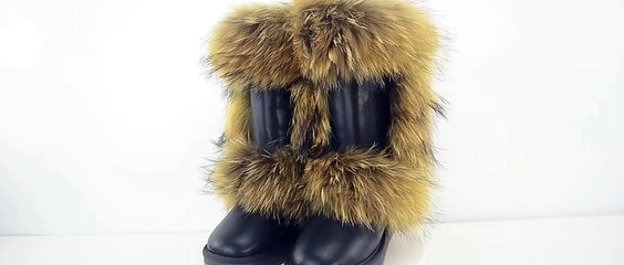 Mongolian Cow Leather Boots