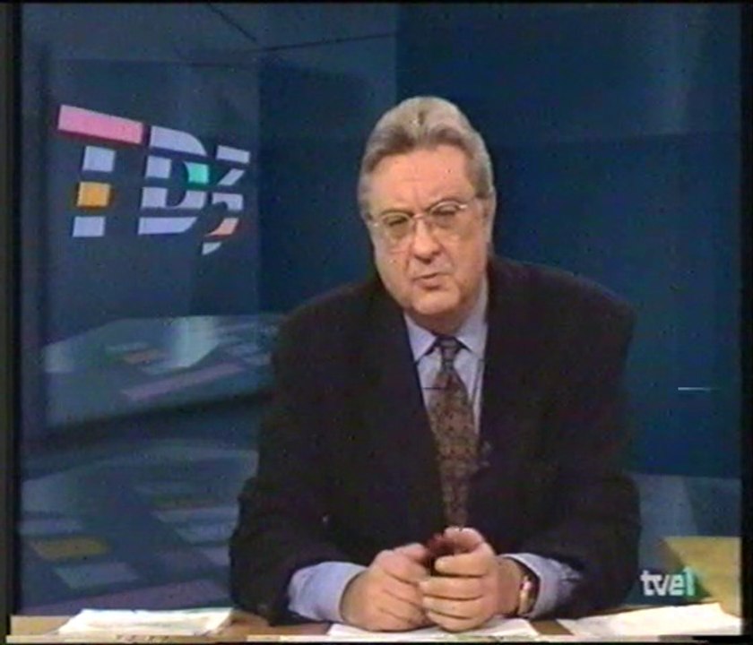 Telediario 3 edicion 9 enero 1996 Elecciones