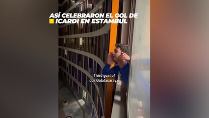 Así CELEBRARON en ESTAMBUL el GOL de ICARDI al UNITED | Diario AS |