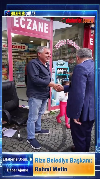 Rize Belediye Başkanı Çamlıbel ve Paşakuyu Mahallelerinde esnaf ve vatandaş ziyaretlerine devam etti