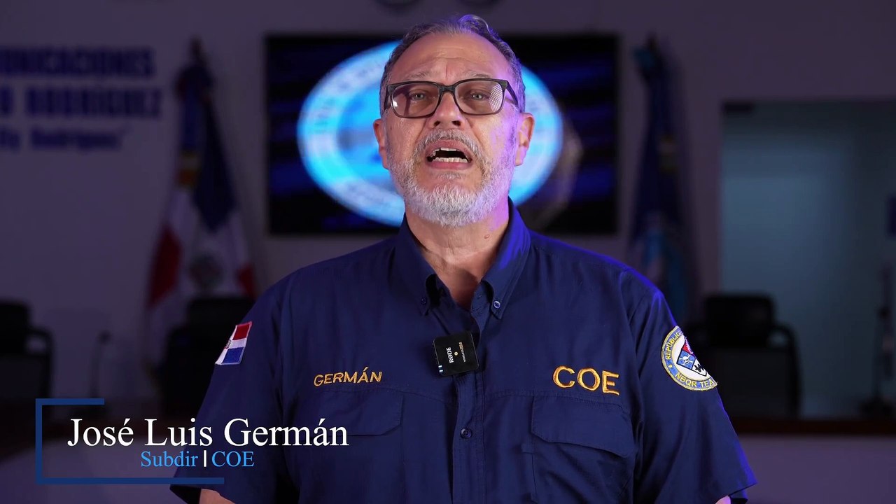 COE coloca 4  provincias en alerta amarilla y 9 en verde