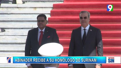 Abinader recibió a su homólogo de Surinam | Primera Emisión SIN